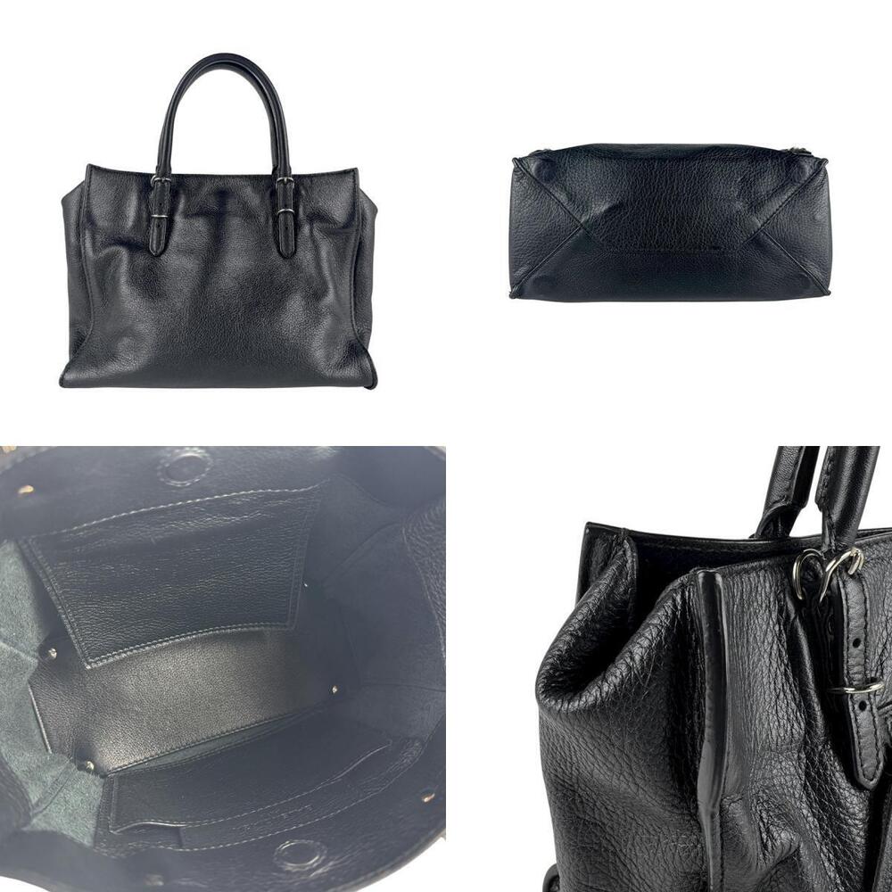 Balenciaga Paper Black Bag Shoulder Leather - Picture 3 of 4